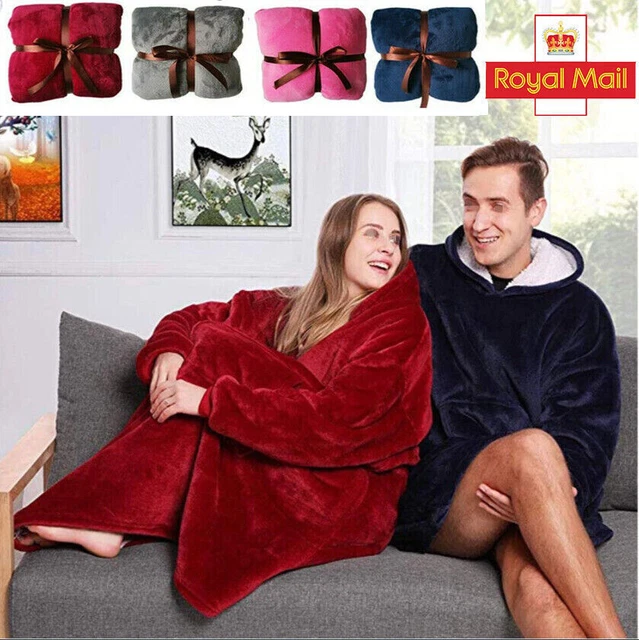 Sienna hoodie blanket oversized ultra plush sherpa giant big hooded sweatshirt deals