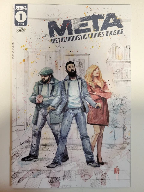 META METALINGUISTIC CRIMES Division #1 Scout 2022 Series 9.4 Near Mint ...