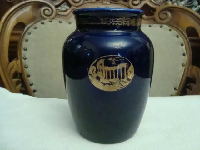 Vintage UdSSR russische Porzellanvase für Blumen LFZ Lomonosov Fabrik 3157