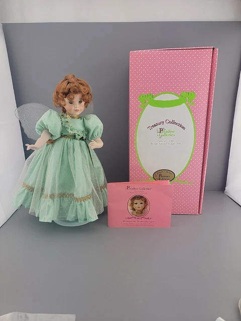 Paradise Galleries Treasury Collection "Shannon The Shamrock Fairy" Doll