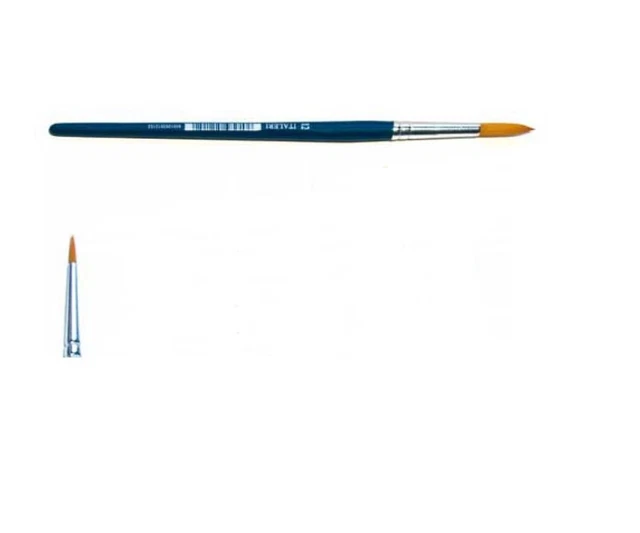 Italeri Rotondo Spazzola 000 Capelli Sintetici per Z. B Modellismo
