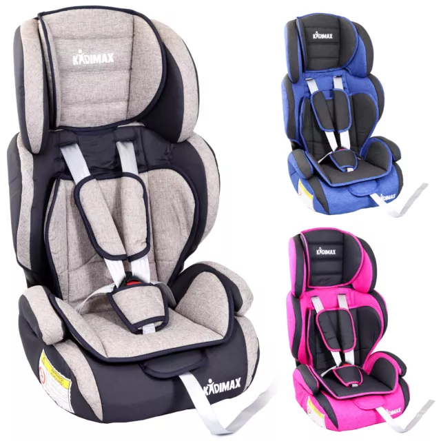 SIÈGE ENFANT KIDIMAX siège auto siège auto enfant avec rembourrage  supplémentaire 9-36 kg 1+2+3 ECE EUR 58,99 - PicClick FR