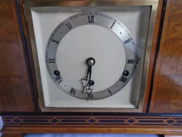 Large Elliott Westminster Chime Mantel Clock Restored & Overhauled July 2022 2