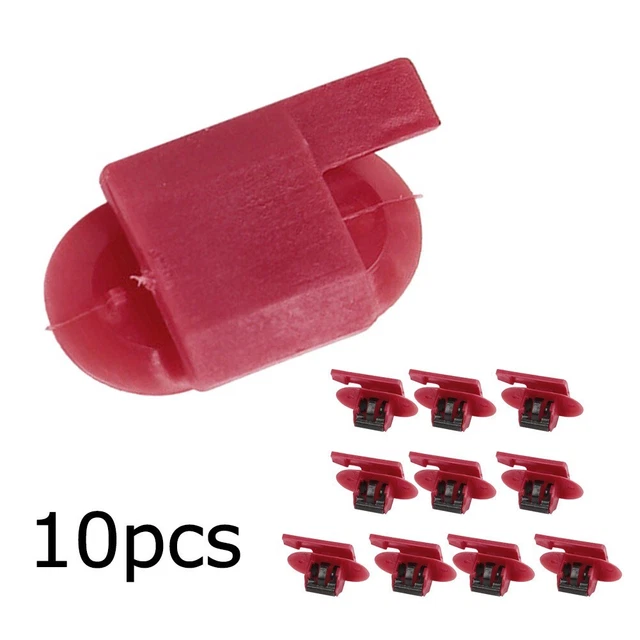 8 Pcs Crochet Pour Lampe Frontale Clip D'éclairage Casque