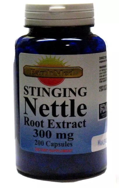 Stinging Nettle Root Extract 300mg 200 Capsules Urtica Dioica