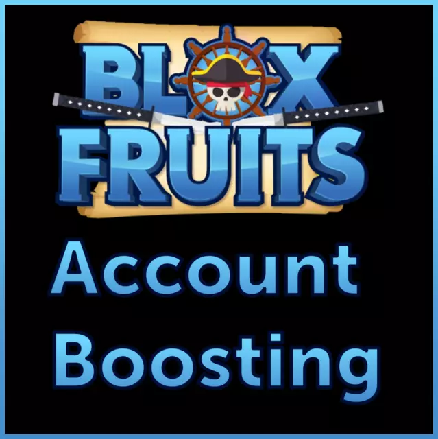 Blox fruits account boosting
