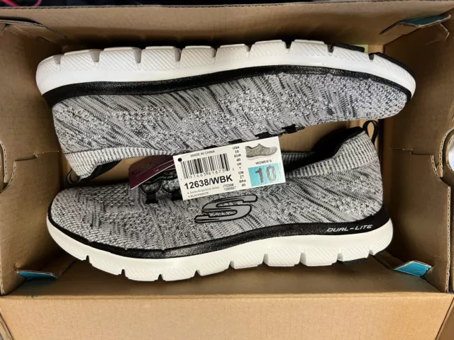 Skechers sales 12638 wbk