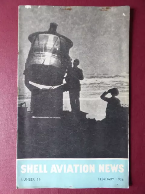 Shell Aviation News 1936 56 Sedes Congo Belge Leopoldville Aircraft Radio He-111