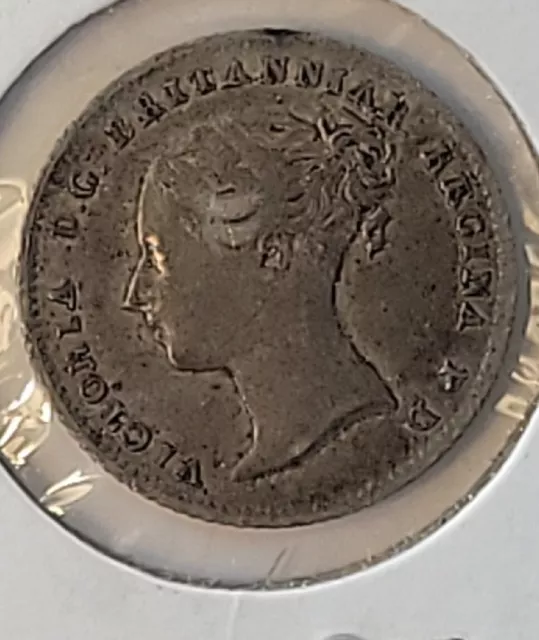1838 Great Britain 4 Pence 1640