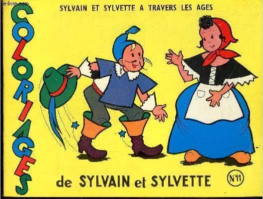 COLORIAGES DE SYLVAIN et Sylvette N°11 - Sylvain et Sylvette a tr EUR