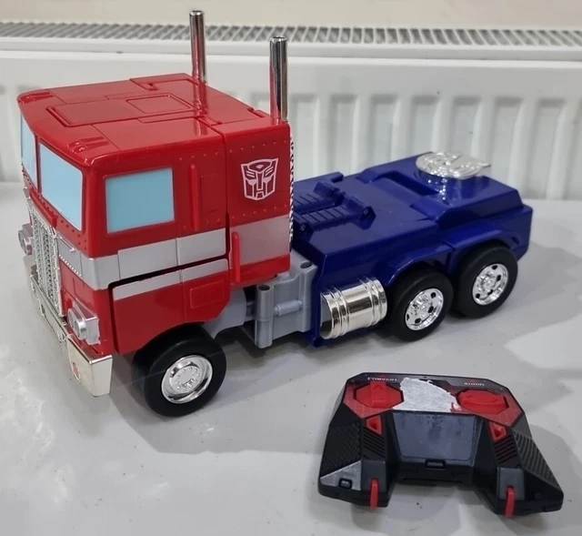 JADA TOYS TRANSFORMERS Autobot Optimus Prime Converting RC Toy *issue* £25.99 PicClick UK