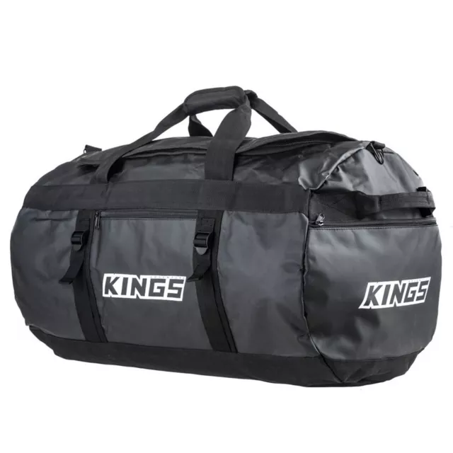 Adventure Kings 80L Extra-Large PVC Duffle Bag Waterproof Heavy Duty Polyester