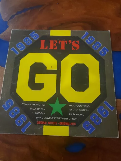 1985 Lets Go Vinyl LP Record 1985 AUS STVL 1001 Jimmy Barnes Bryan Adams Uncanny