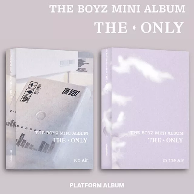 THE BOYZ THE ONLY 3. Mini Album PLATTFORM ZUFÄLLIGE Ver/QR-Karte + 12 Fotokarte