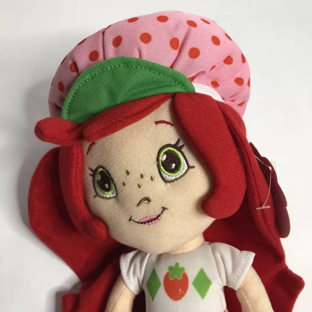KellyToy 2016 American Greetings Strawberry Shortcake Plush Fabric Doll 15" NWT