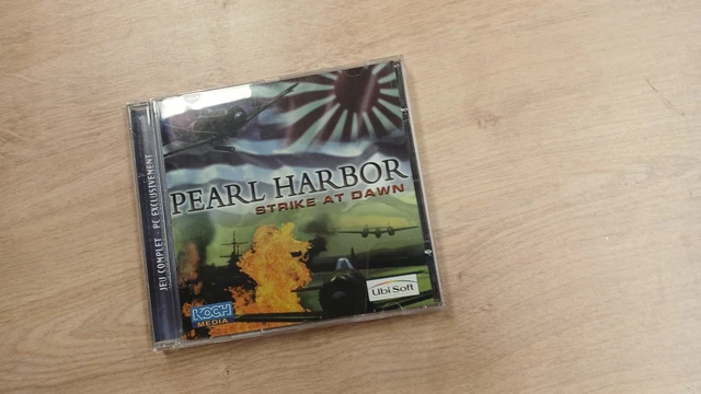 Jeu PC BIG BOX Pearl Harbor Strike At Dawn - Version Française COMPLÈTE, Très Bon état, Collector