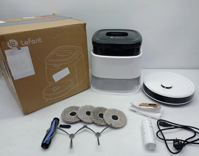 Robot Aspirapolvere LEFANT M1 Con Navigazione Laser | Aspira E Lava, 4000 Pa, Controllo APP E Vocale, Ideale Per Peli Animali - 5