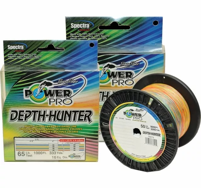 PowerPro DepthHunter Spectra Braided Fishing Line | 333 Yards | Pick Line Test