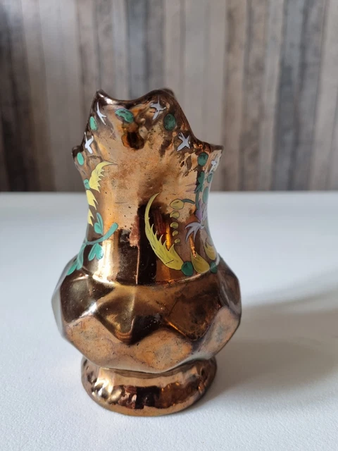 Pichet en faïence de Jersey  à décor de fleur                                    2