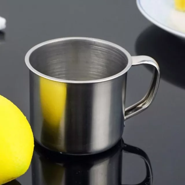 Tea Tumbler Pint Metal Drinking Stainless Steel Coffee Mug Camping Portable Cup