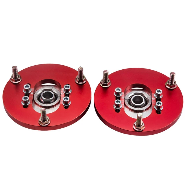 Top Mounts Carrossage Chasse Plaques Réglable Pour Bmw E46 316 318i 320ci 325xi