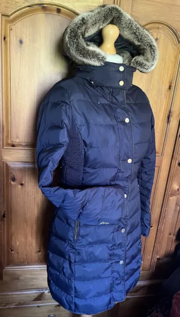 Joules caldecott longline padded coat outlet