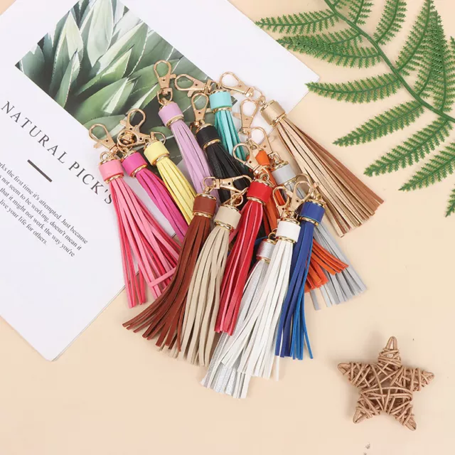 1PCS Tassel Hanging Pendant Accessories For Bags KeyChain Car KeyRing Orname~m'