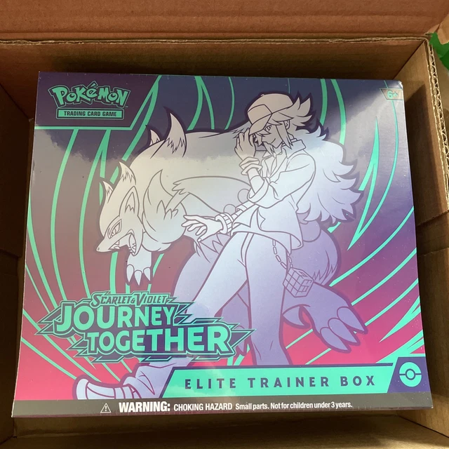 POKEMON SCARLET & Violet Journey Together Elite Trainer Box £125.52 ...