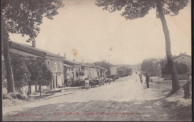 A05013+ 54 + Saint Clement L'entree Du Village Cote Luneville