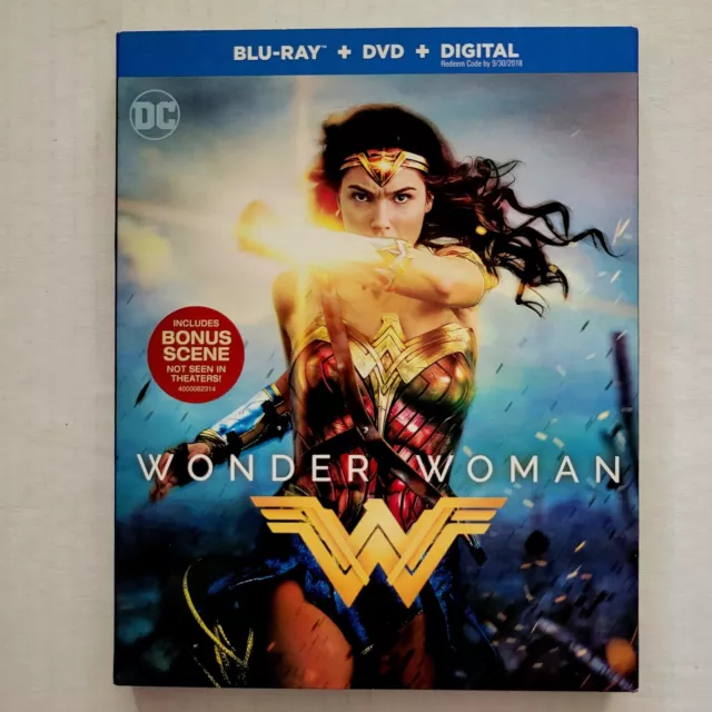 WONDER WOMAN (BLU-RAY/DVD 2017) Gal Gadot / DC Comics - New & Sealed ...