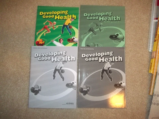ABEKA 4TH GRADE Curriculum Language Arts, Arithmetic, Health Lessons ...