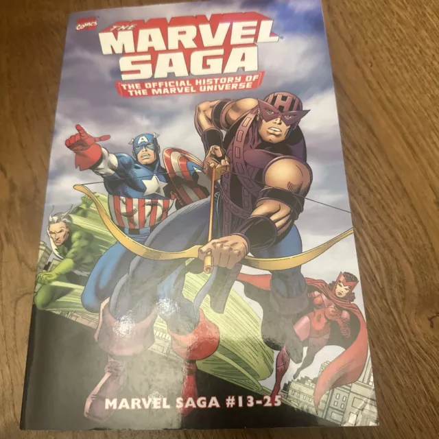 Essential Marvel Saga Volume 2 TPB Official History of the Marvel Universe