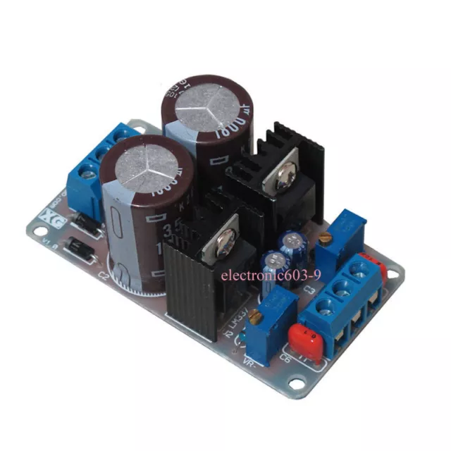 LM317T LM337T 317 337 Power Supply Dual Voltage Regulator Adjust Board Kits L