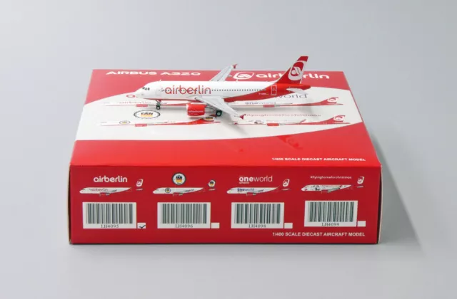 Jcwings Air Berlin Airbus A320 "Last Flight" Reg: D-ABNW 1/400 LH4095