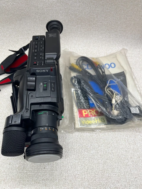 VINTAGE SONY CCD-V900 Hi8 1989.10 Movie Video Camera Camcorder