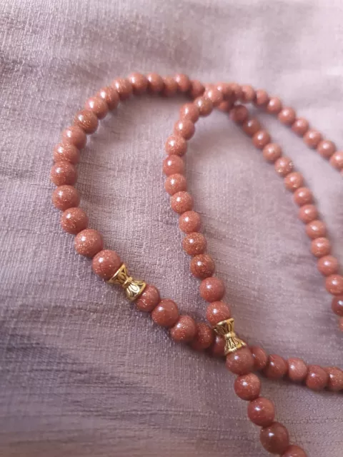 Tasbeeh 99 beads for Zikr & Dua- Sandstone
