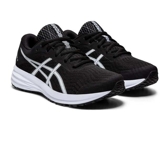 Asics Boys Patriot 12 GS Running Shoes Trainers Sneakers Black Sports Breathable