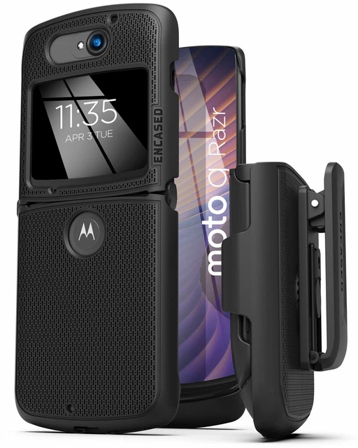 MOTOROLA RAZR 5G Flip Belt Clip Case, Slim Phone Case with Holster 18.