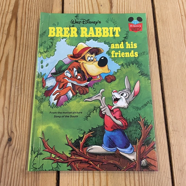 Brer Rabbit And Friends BRER RABBIT AND his friends HB Reading book Grolier Book Club Disney ...