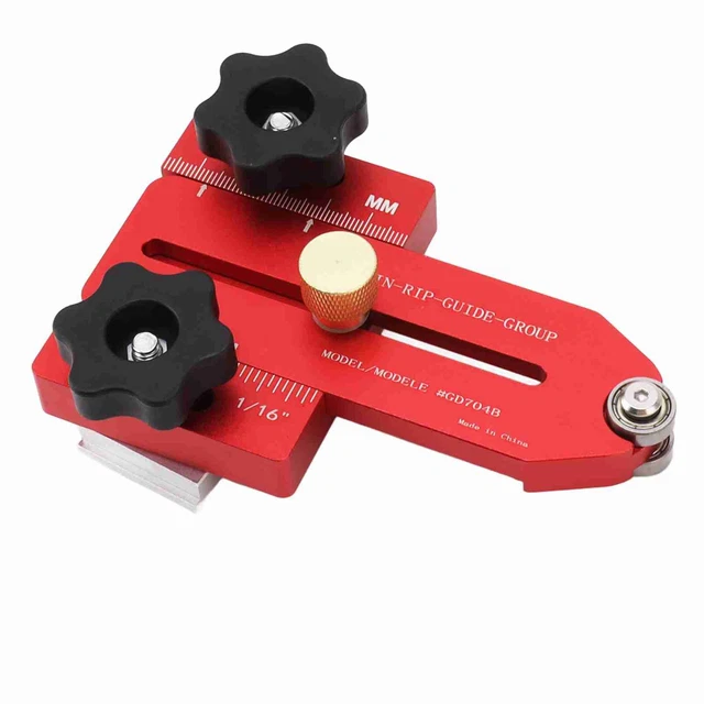 HONGDUI JF06 Kerfmaker – Outil De Réglage Précis De Fente Pour Scie à Table, Mortaise & Tenon