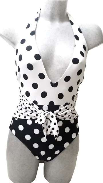 Maillot De Bain 1 Pièce ANDRES SARDA - Taille FR85B/UK32B - Blanc Imprimé - Neuf Avec Étiquettes