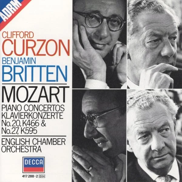 CLIFFORD CURZON - Mozart: Piano Concertos 20, 27 CD (1987) Audio  