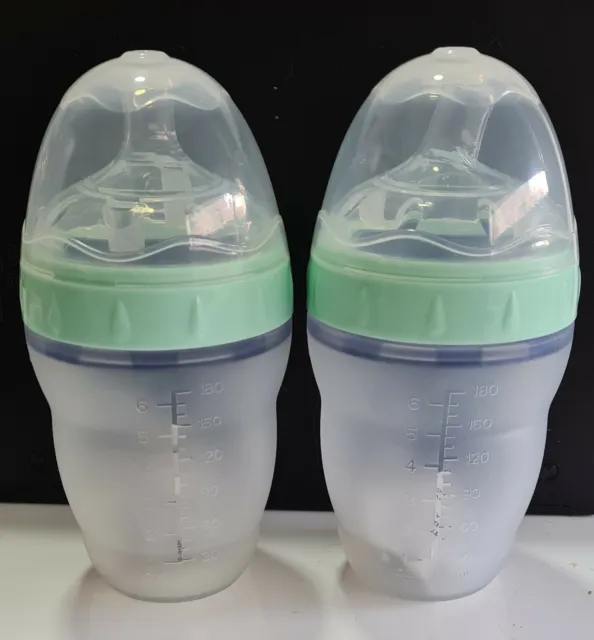Silicon Milk Bottles X2