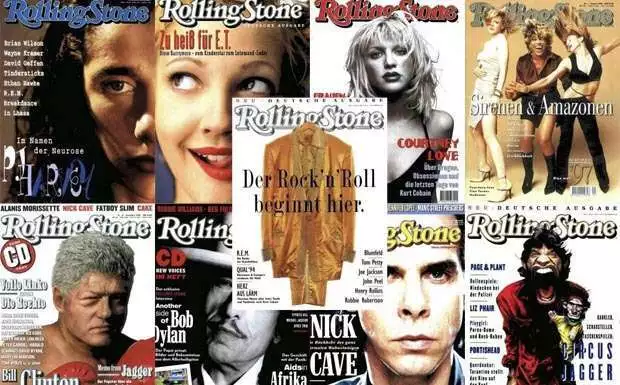 Rolling Stone Magazin Sammlung, deutsche Ausgabe, alle Hefte Nr. 1 bis Jahr 2021