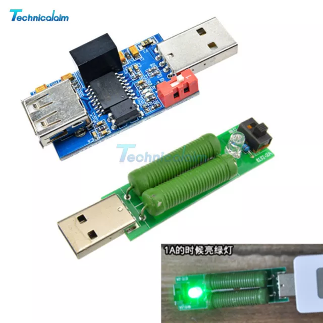 USB to USB Isolator Module 1500V ADUM4160 ADUM3160 Isolation Load Resistor DIY