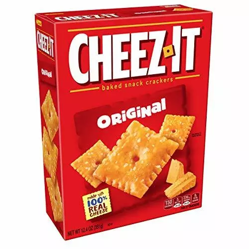 Cheez-It Baked Snack Crackers Cheez it