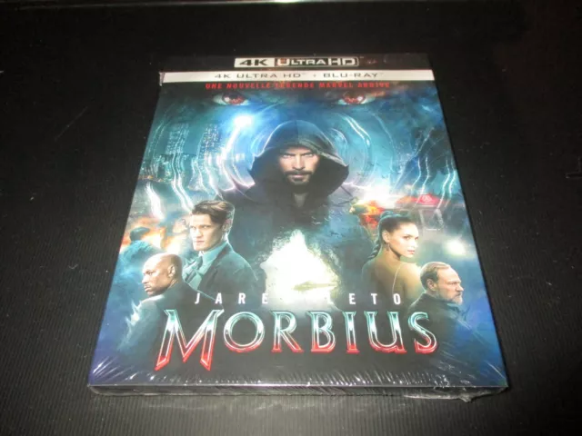 COFFRET BLU-RAY 4K + BLU-RAY NEUF "MORBIUS" Jared LETO, Michael KEATON