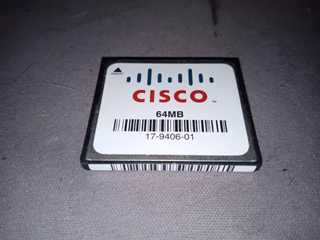 Cisco 64MB CF Compact Flash Card Genuine Cisco 17-9406-01