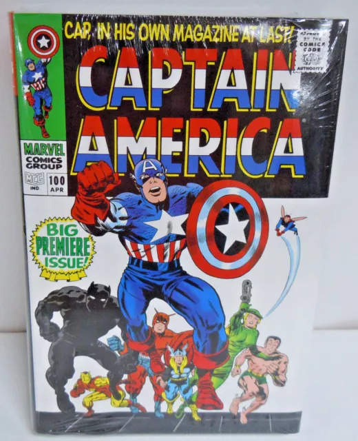 Captain America Volume 1 Omnibus Stan Lee Kirby HC Hard Cover New Sealed $125