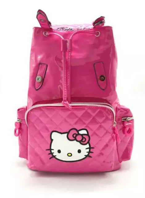 Cute girls Hello Kitty backpack shoulder travel bag large-capacity leisure bag